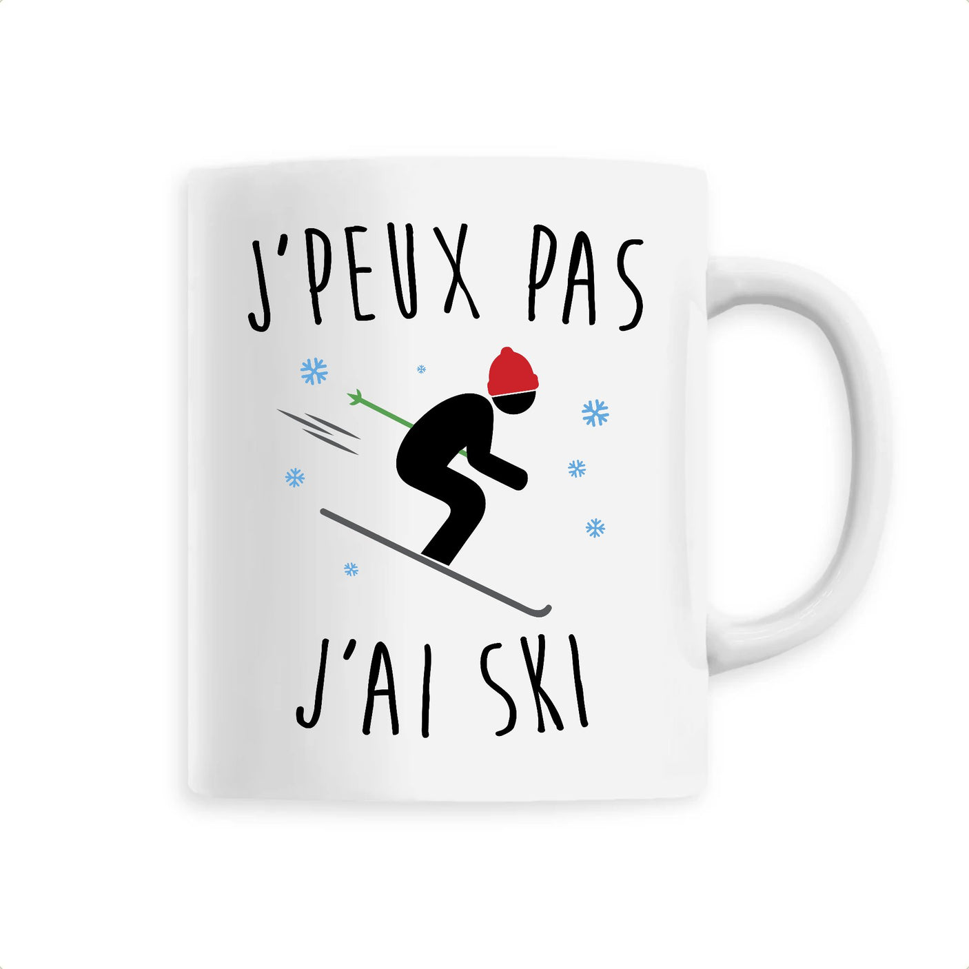 Mug J'peux pas j'ai ski