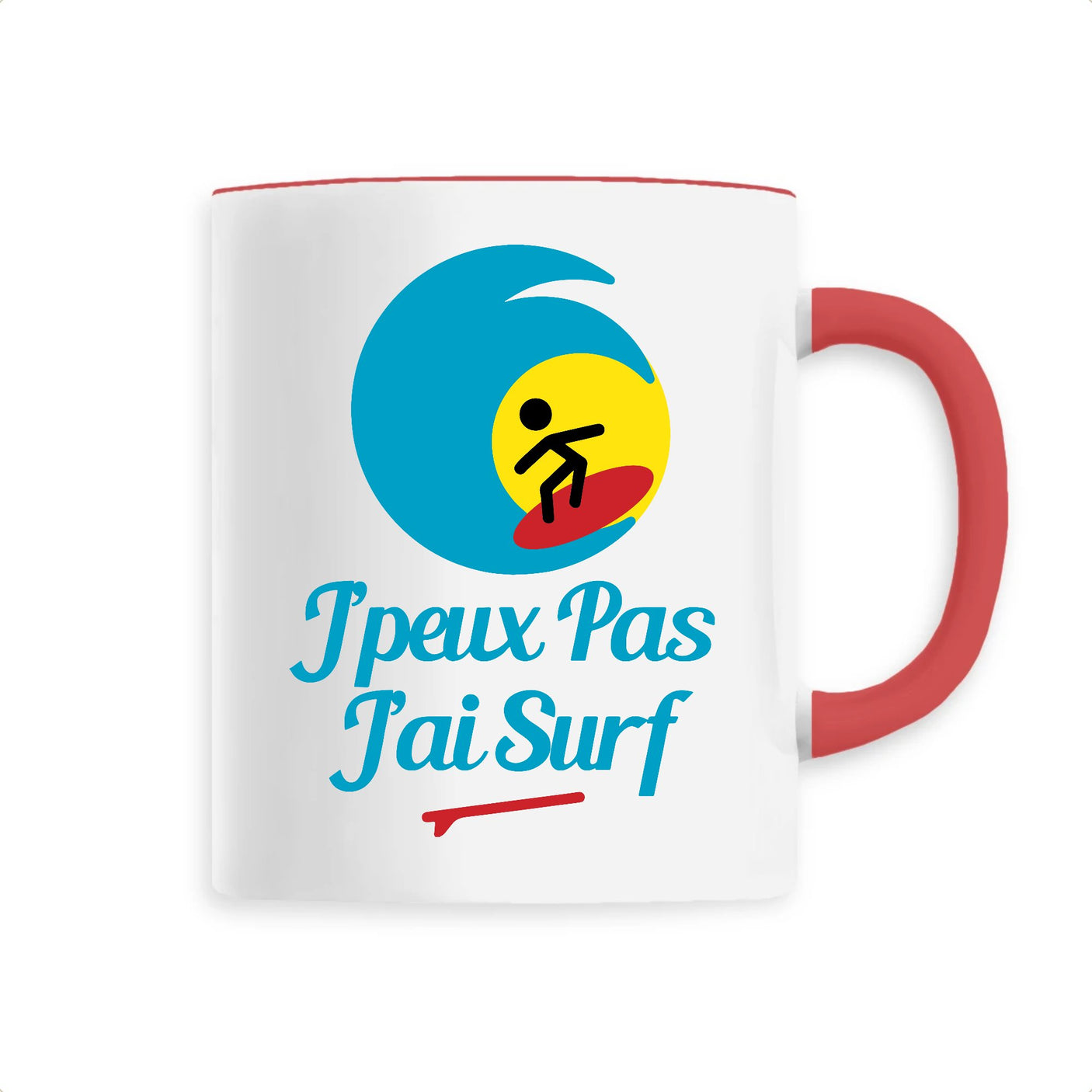 Mug J'peux pas j'ai surf