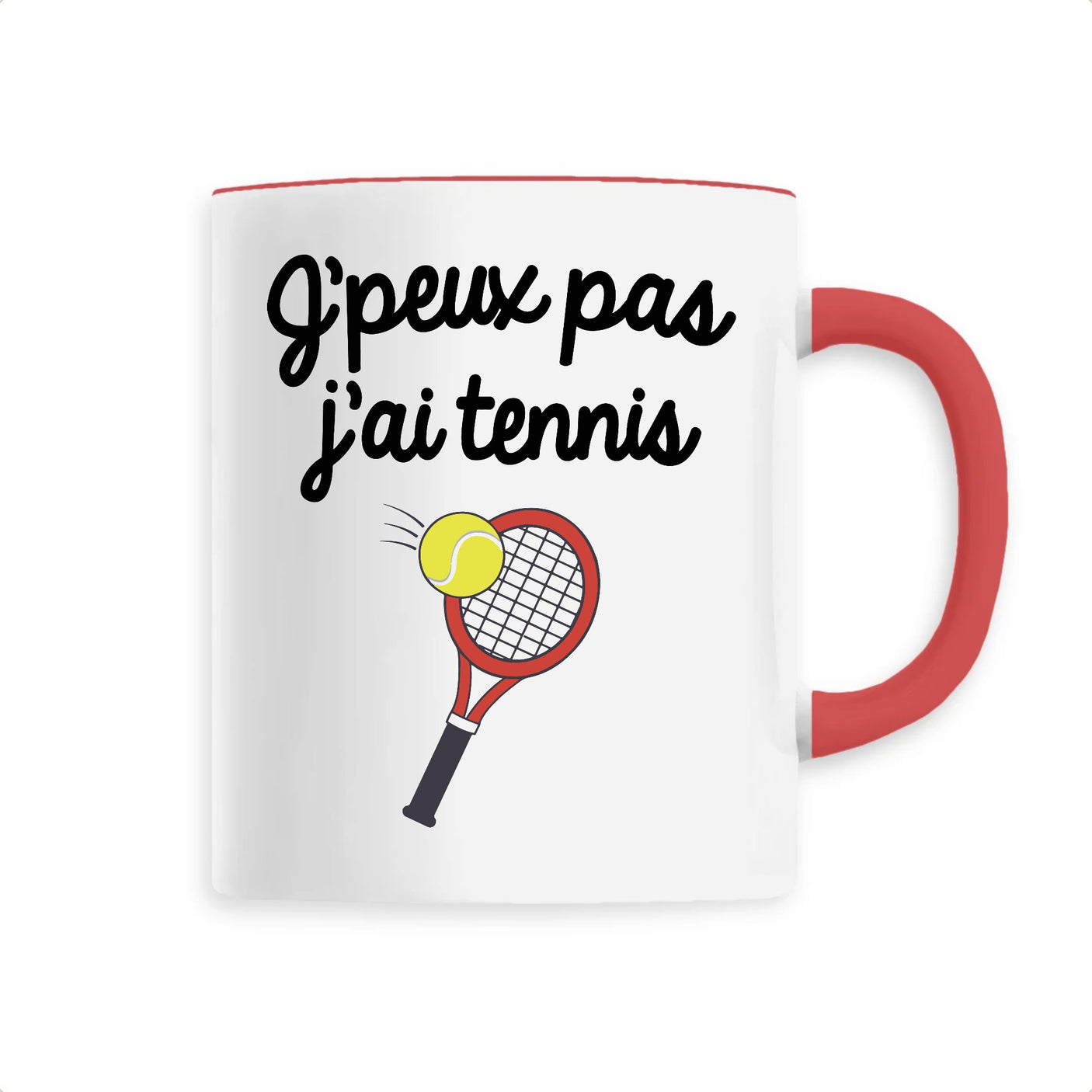 Mug J'peux pas j'ai tennis