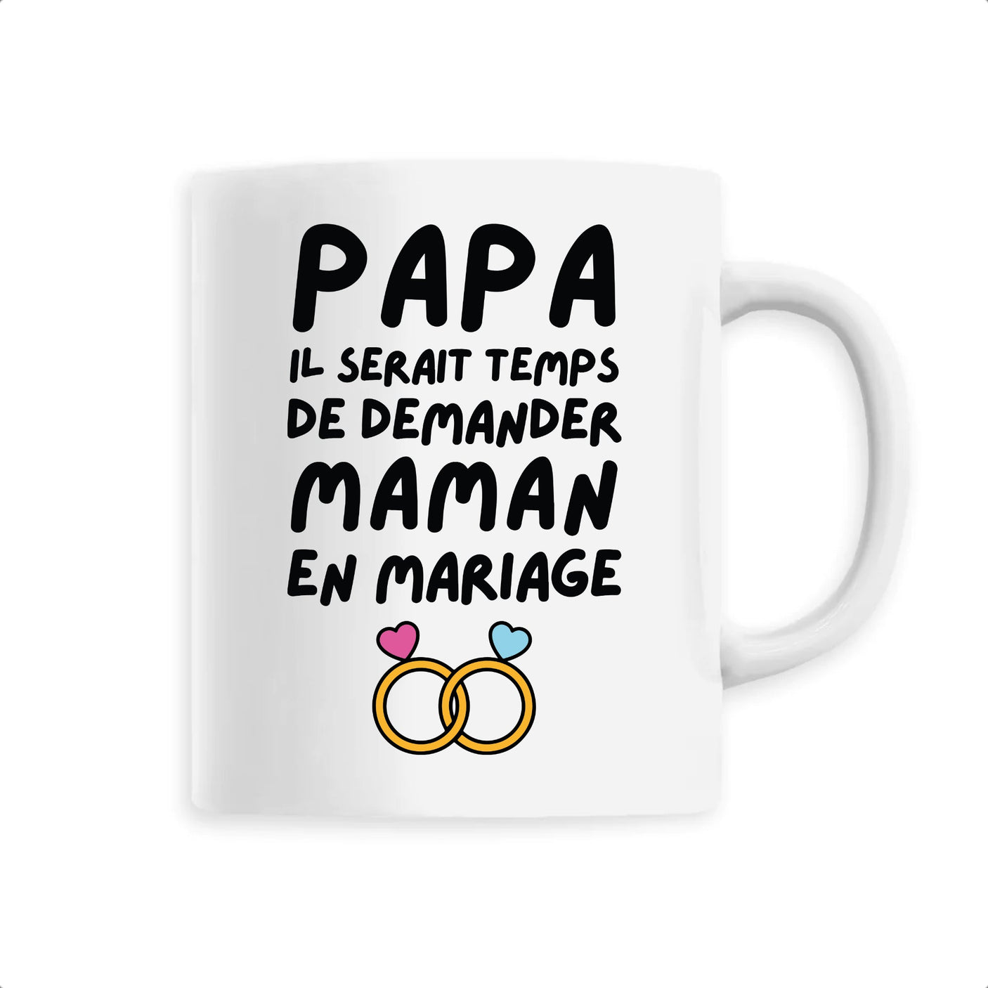Mug Papa demande en mariage maman
