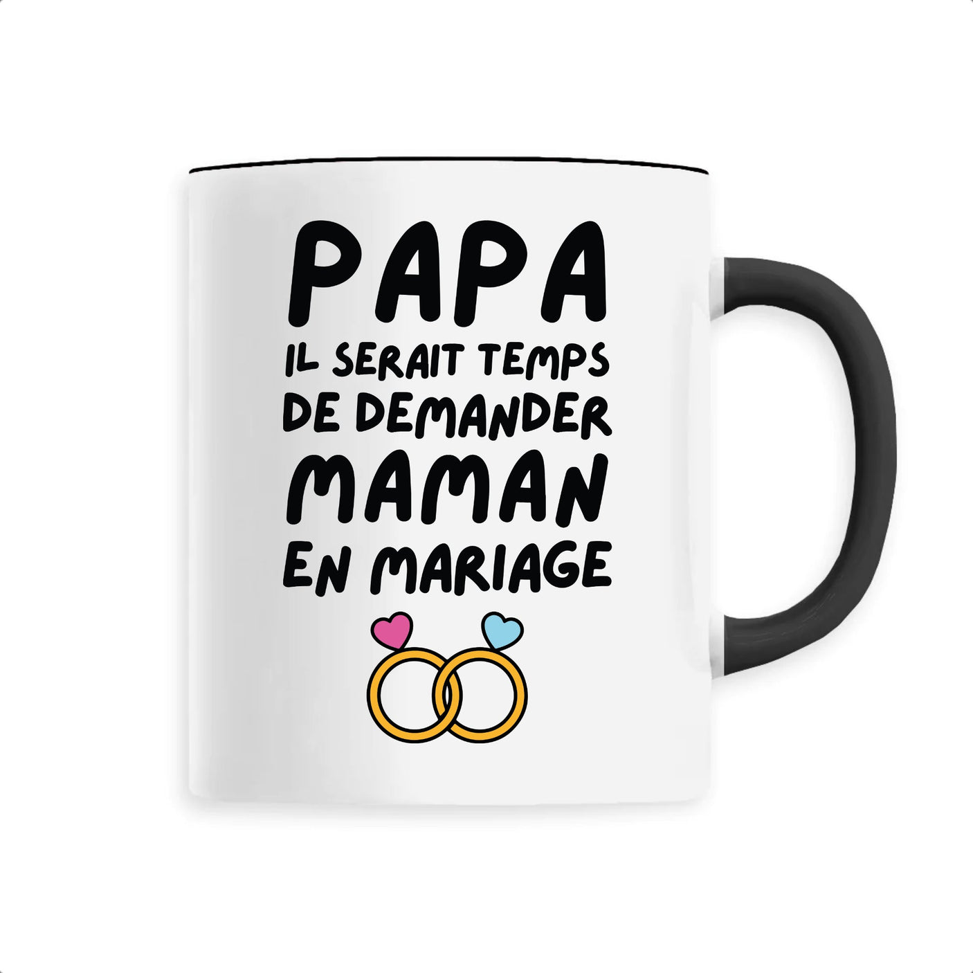 Mug Papa demande en mariage maman