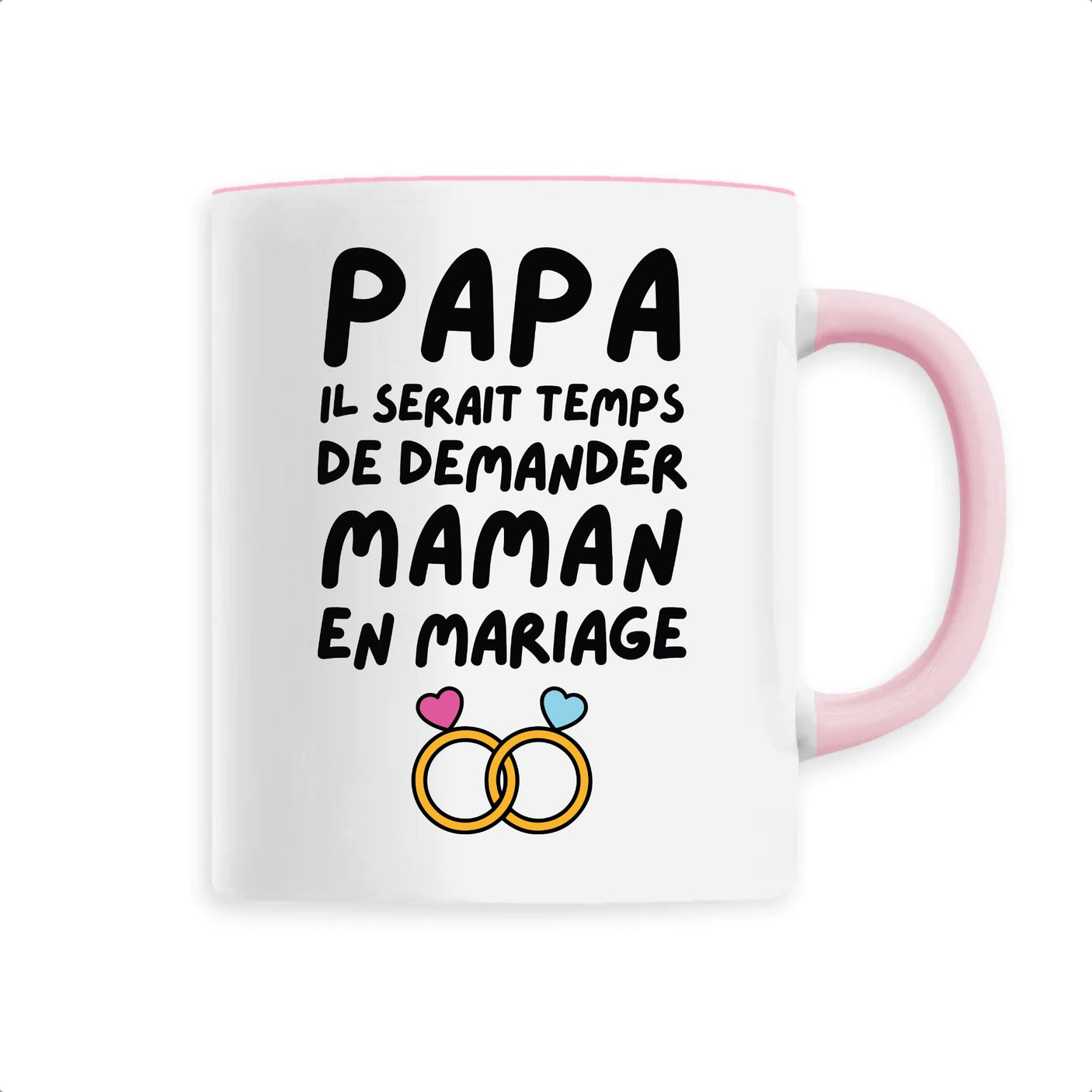 Mug Papa demande en mariage maman