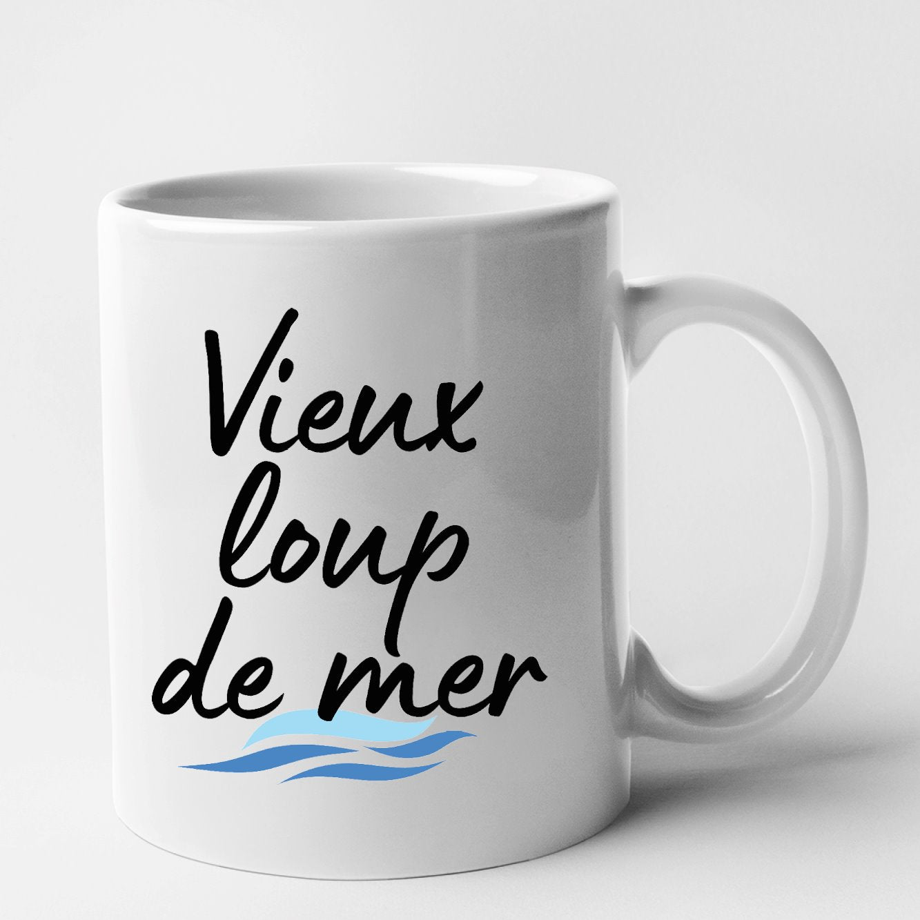 Mug Vieux loup de mer Blanc