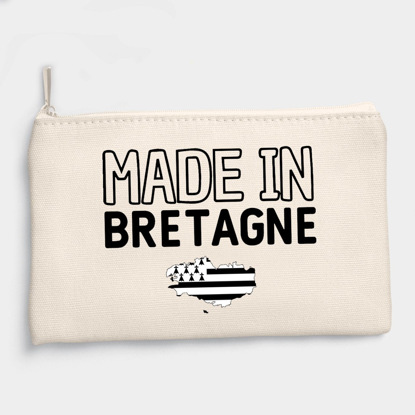 Pochette Made in Bretagne Beige