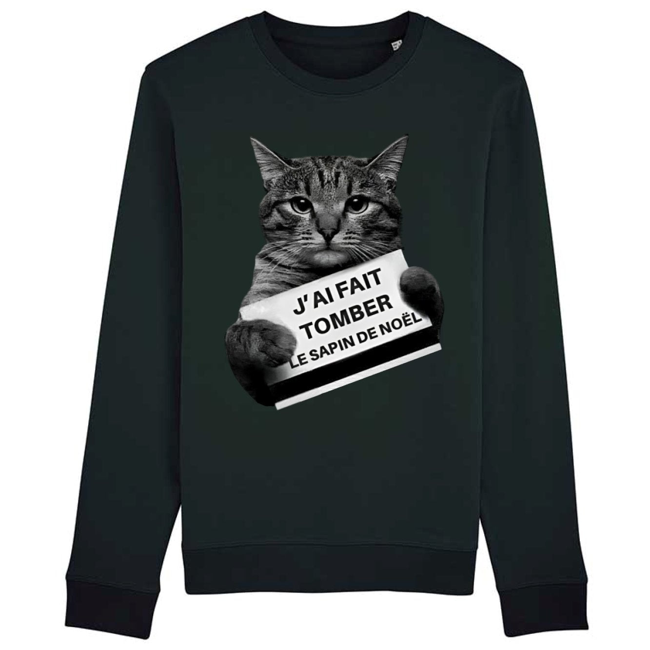 Sweat Adulte J'ai fait tomber le sapin