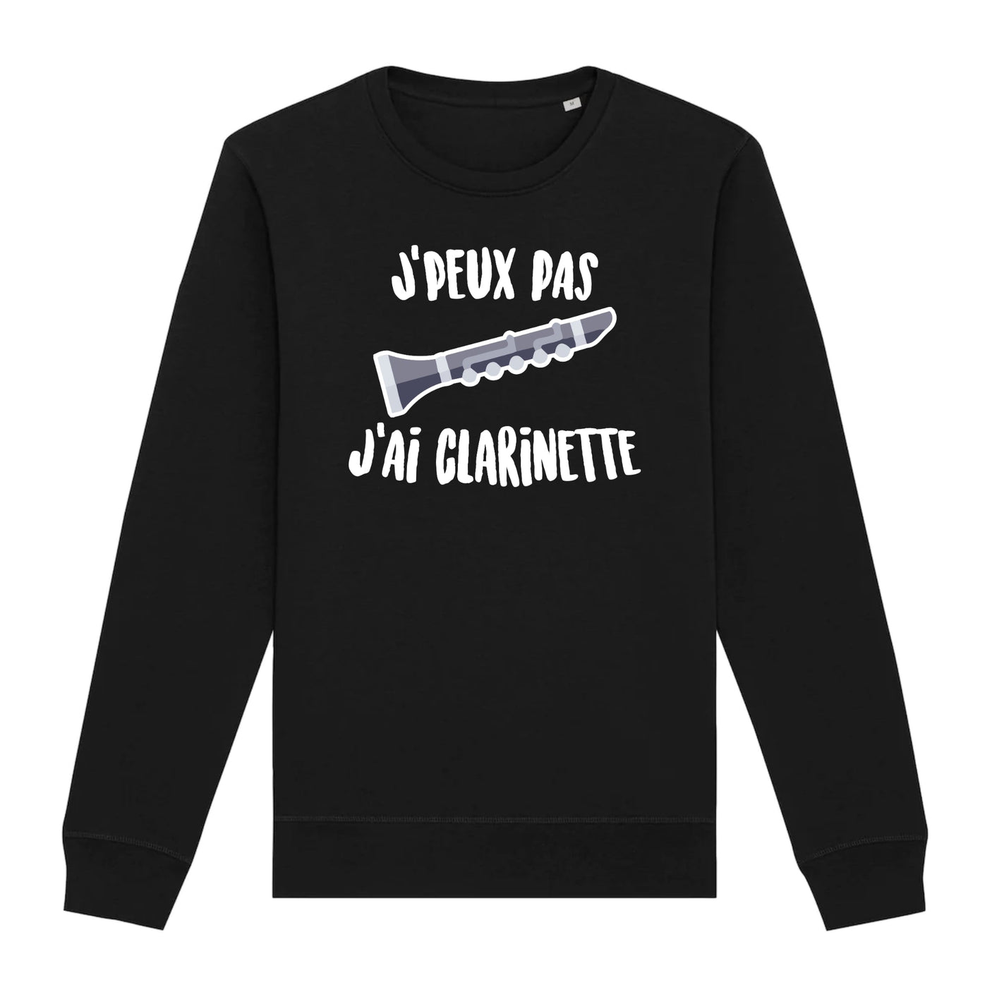 Sweat Adulte J'peux pas j'ai clarinette