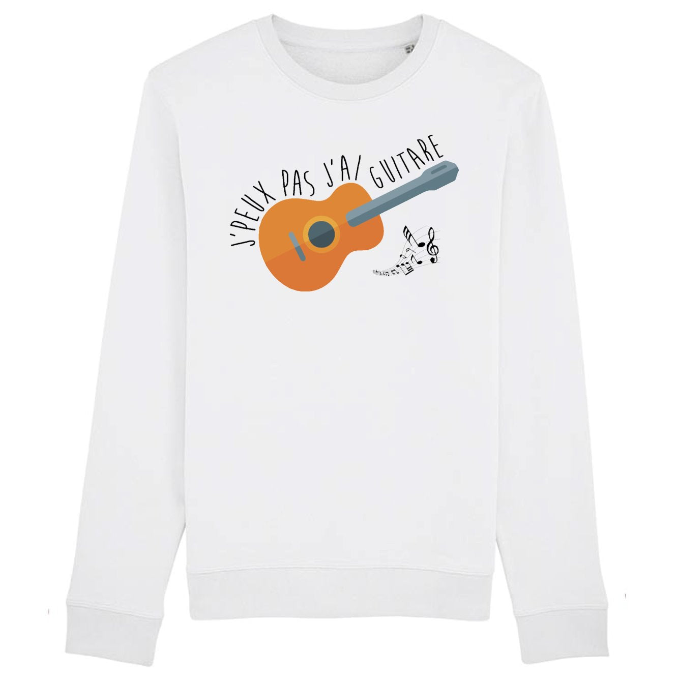 Sweat Adulte J'peux pas j'ai guitare