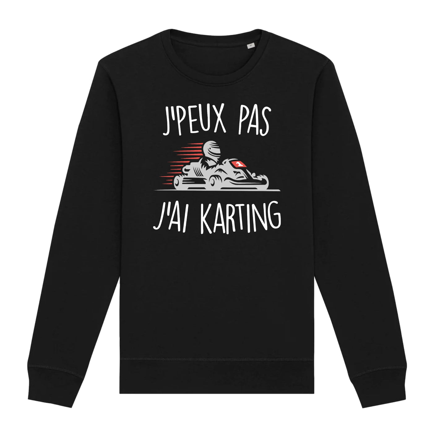 Sweat Adulte J'peux pas j'ai karting