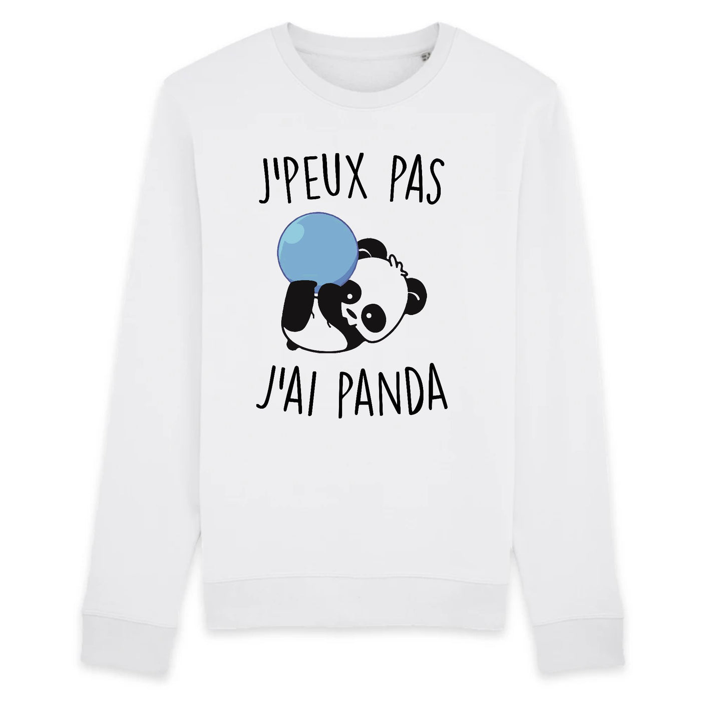 Sweat Adulte J'peux pas j'ai panda