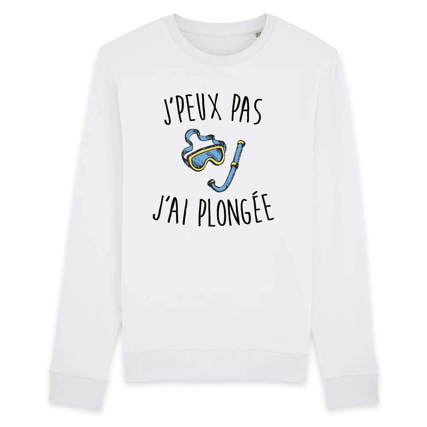 Sweat Adulte J'peux pas j'ai plongée