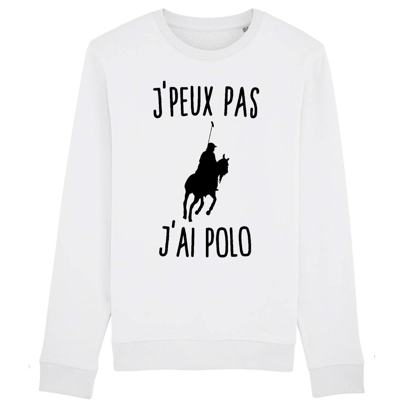 Sweat Adulte J'peux pas j'ai polo