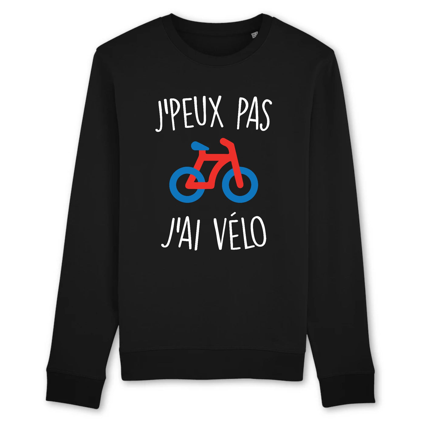 Sweat Adulte J'peux pas j'ai vélo