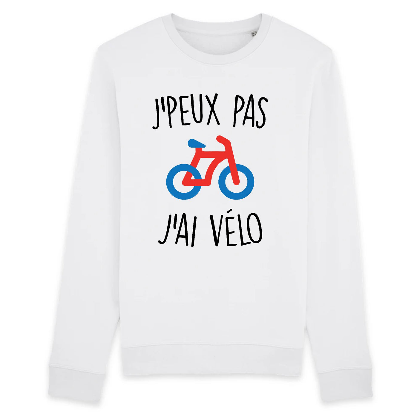 Sweat Adulte J'peux pas j'ai vélo