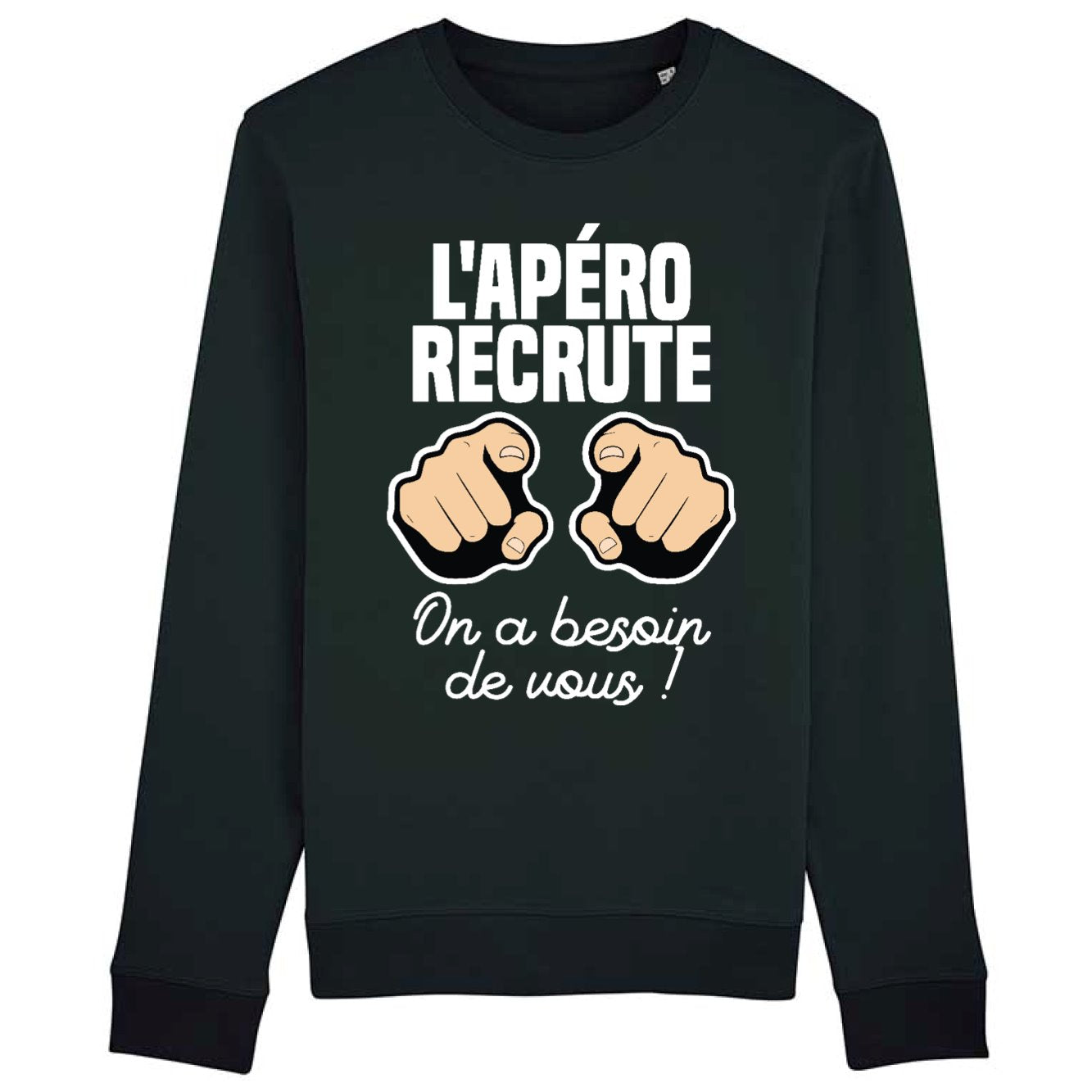 Sweat Adulte L'apéro recrute