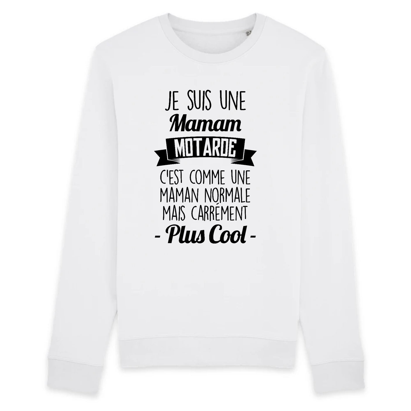 Sweat Adulte Maman motarde