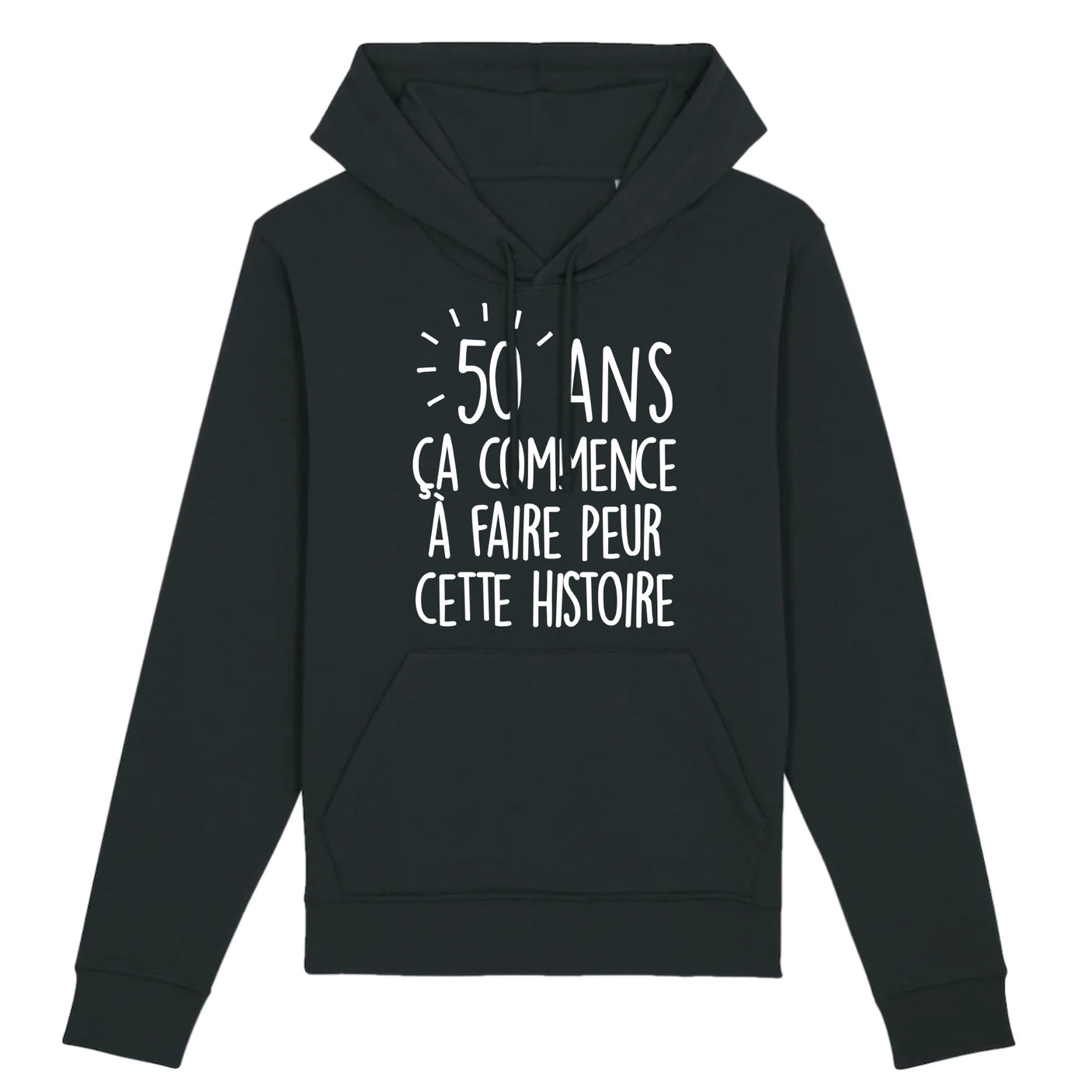Sweat Capuche Adulte Anniversaire 50 ans