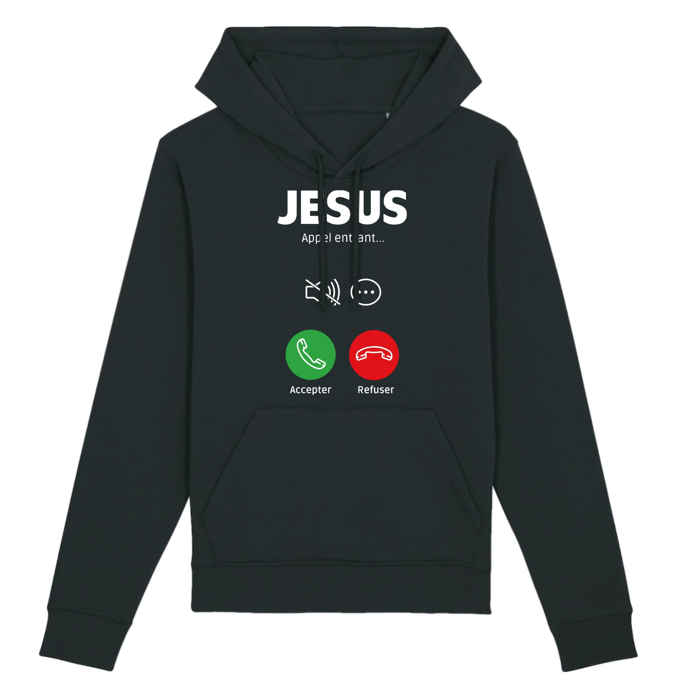 Sweat Capuche Adulte Appel de Jésus