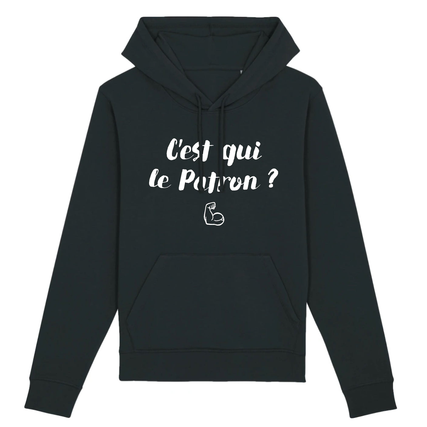 Sweat Capuche Adulte C'est qui le patron