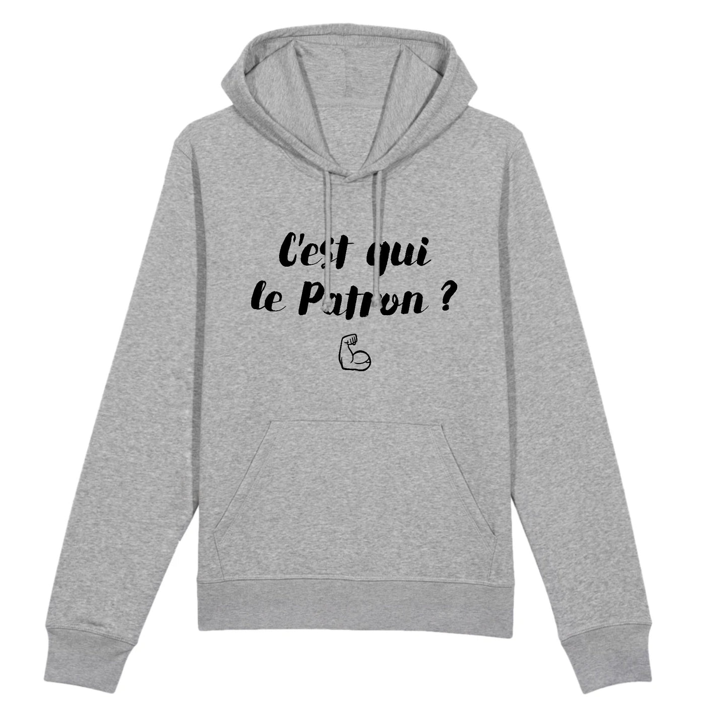 Sweat Capuche Adulte C'est qui le patron
