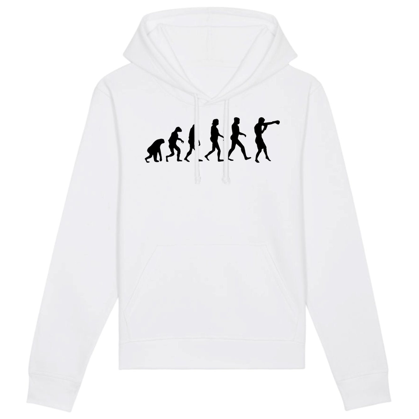 Sweat Capuche Adulte Évolution boxe