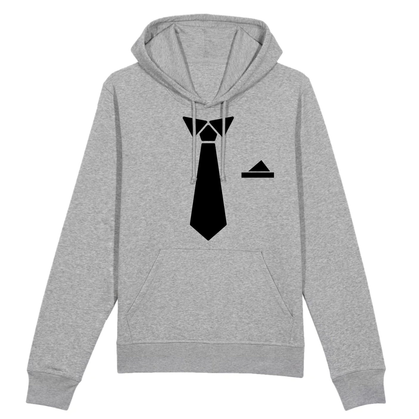 Sweat Capuche Adulte Fausse cravate