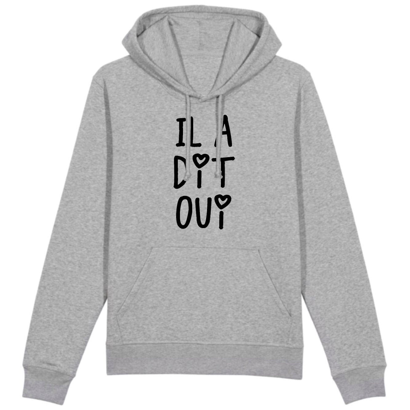 Sweat Capuche Adulte Il a dit oui