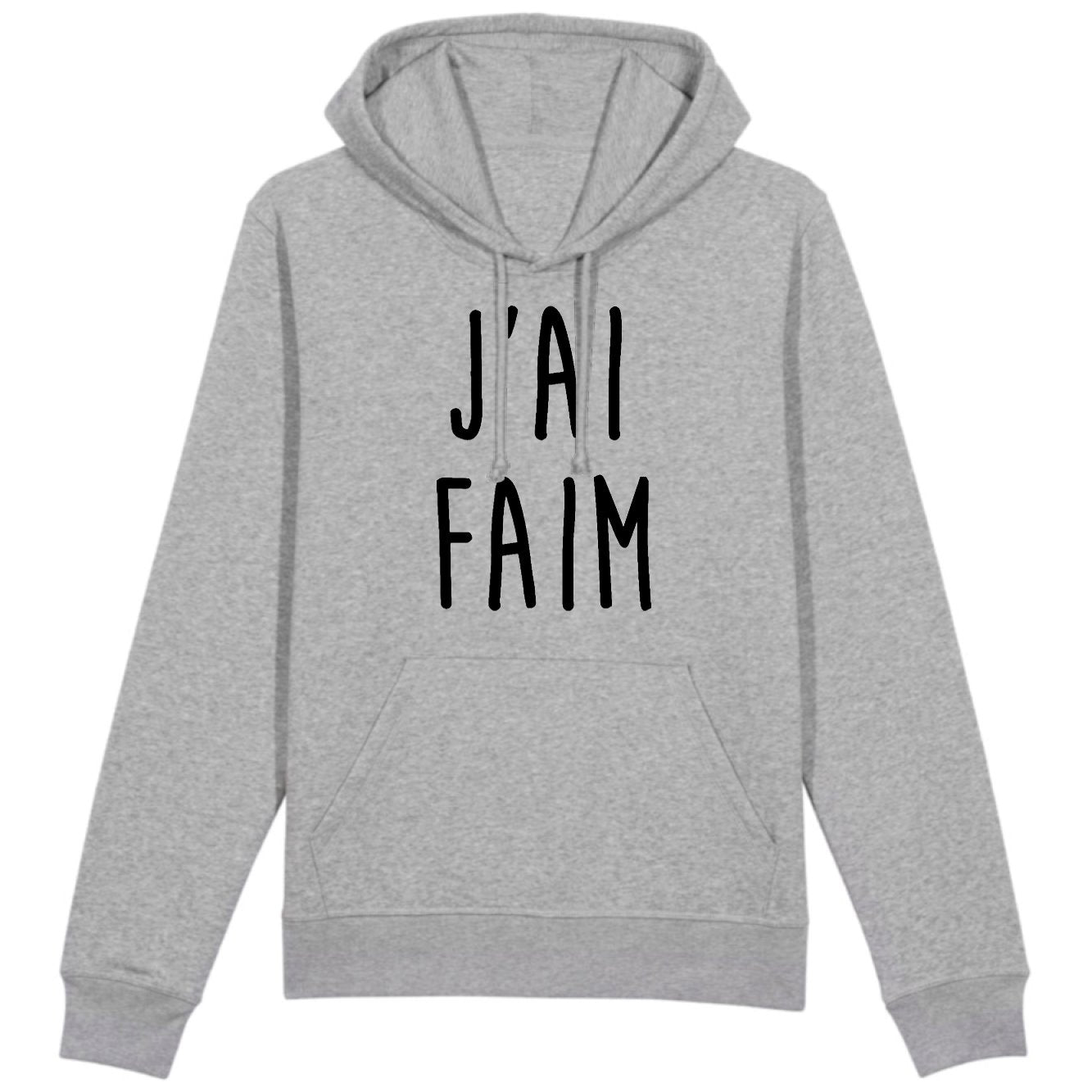 Sweat Capuche Adulte J'ai faim
