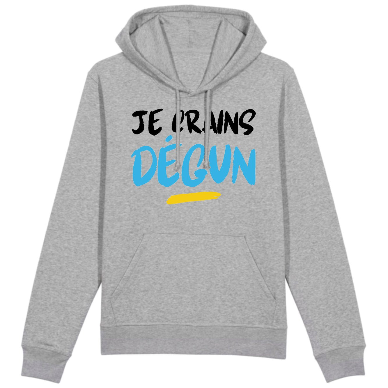 Sweat Capuche Adulte Je crains dégun