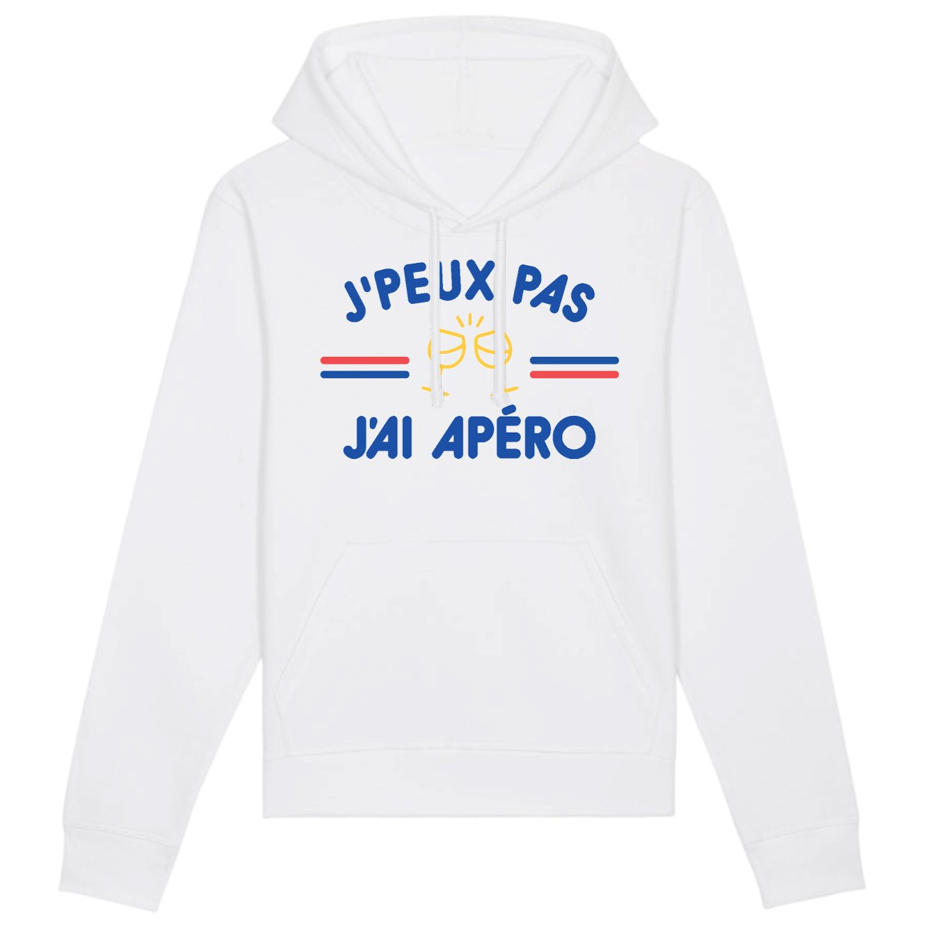 Sweat Capuche Adulte J'peux pas j'ai apéro