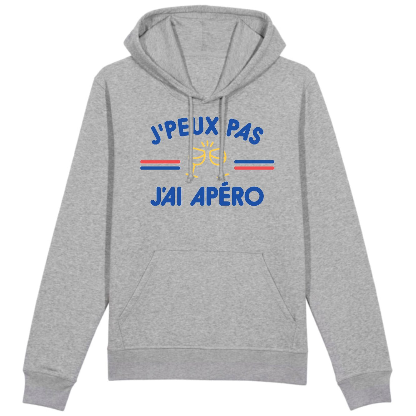 Sweat Capuche Adulte J'peux pas j'ai apéro