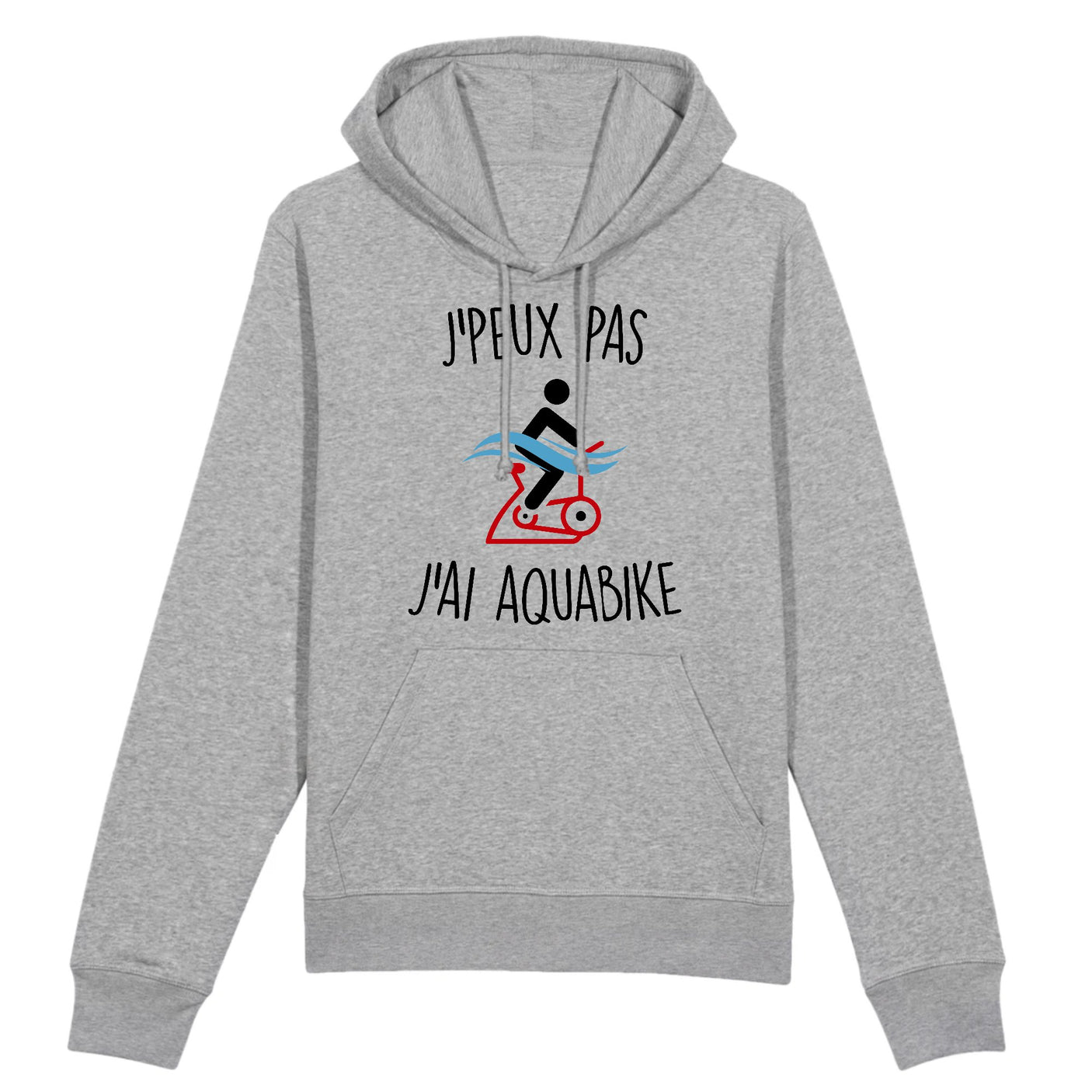 Sweat Capuche Adulte J'peux pas j'ai aquabike