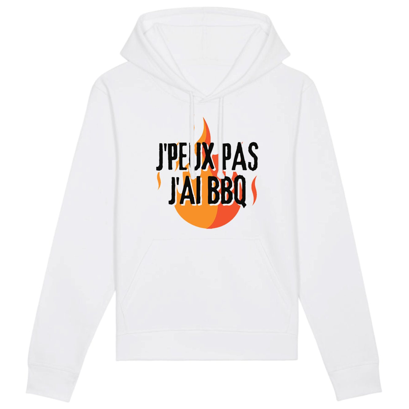 Sweat Capuche Adulte J'peux pas j'ai barbecue