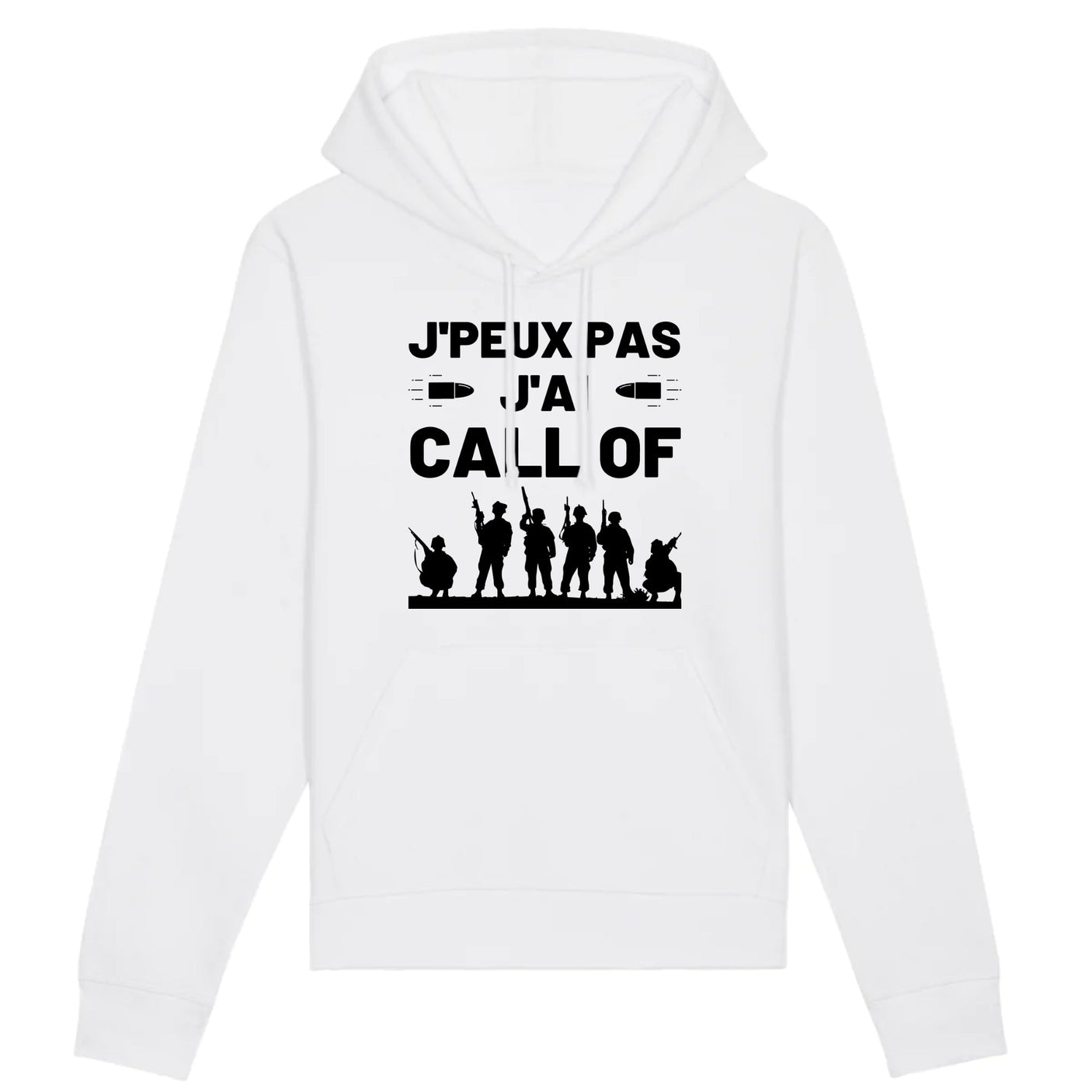 Sweat Capuche Adulte J'peux pas j'ai call of