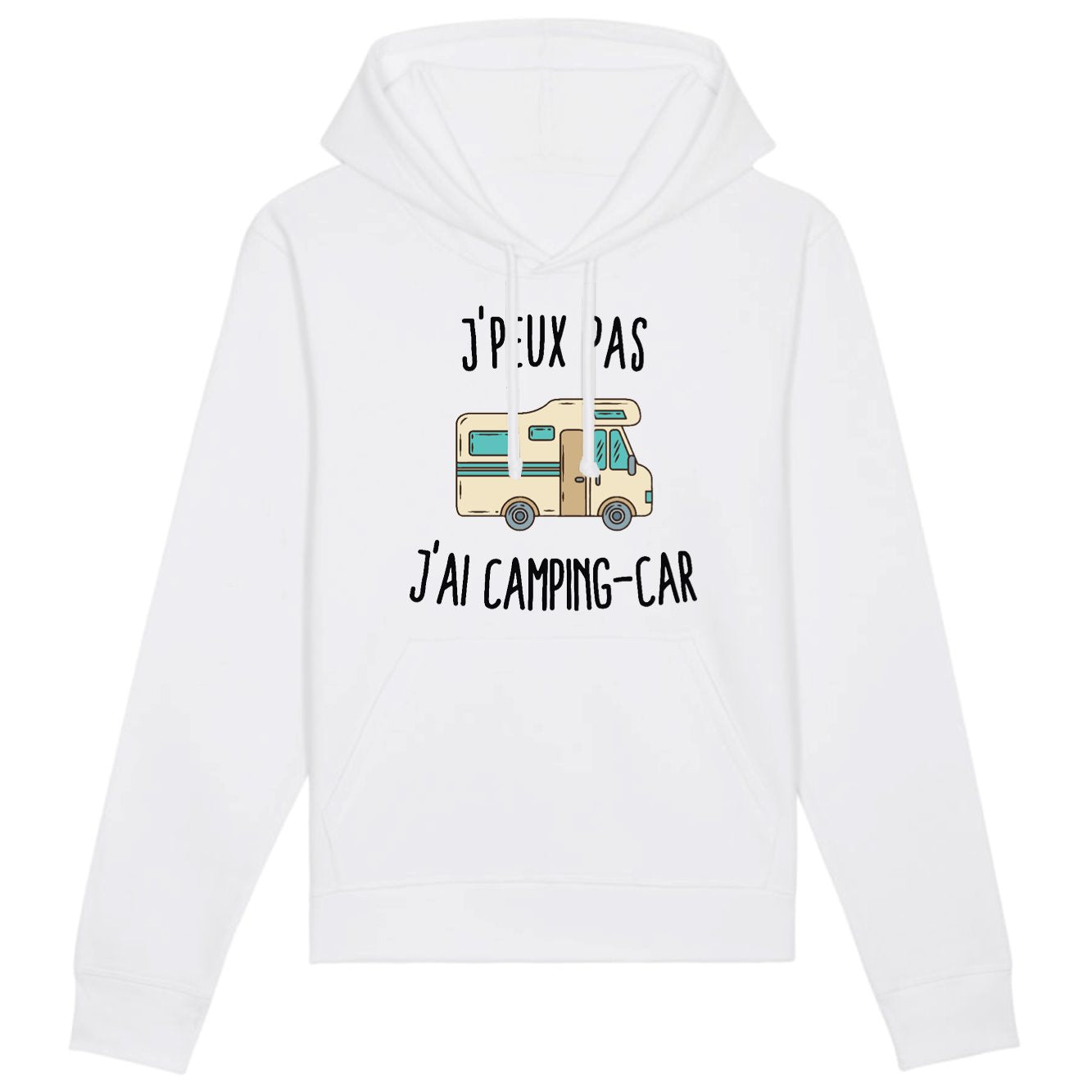 Sweat Capuche Adulte J'peux pas j'ai camping-car