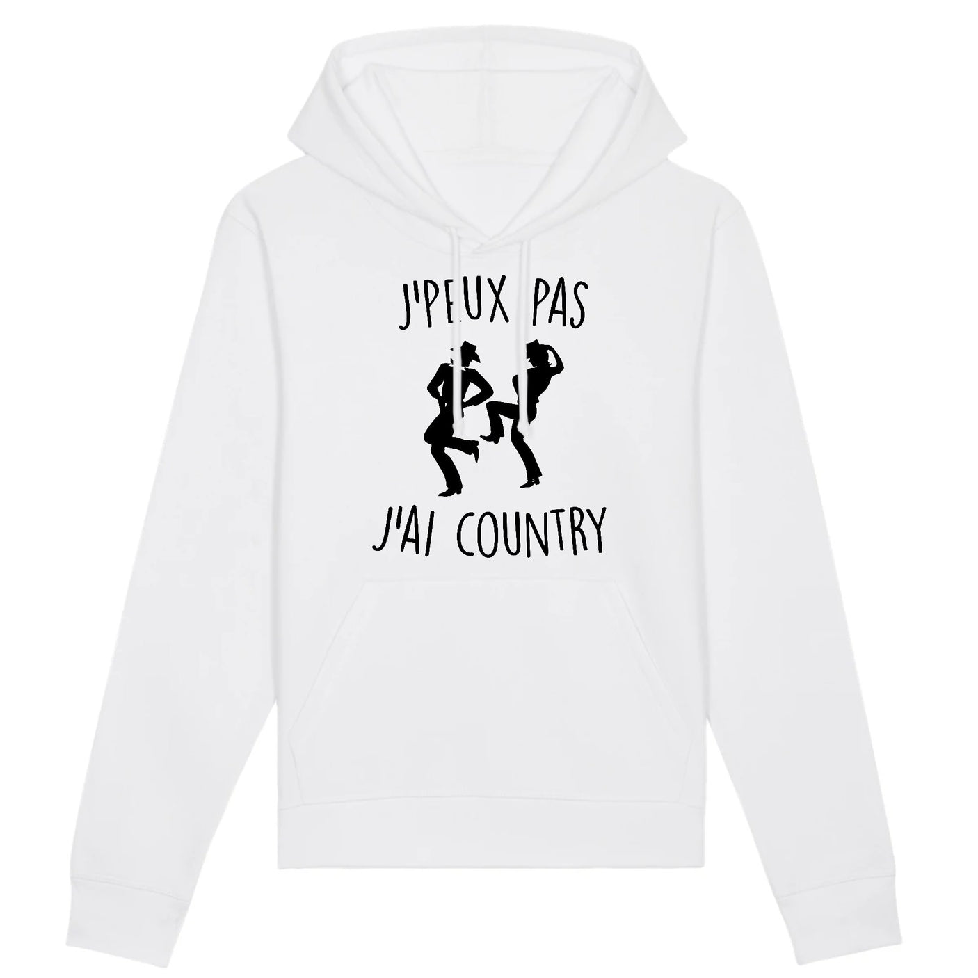 Sweat Capuche Adulte J'peux pas j'ai country