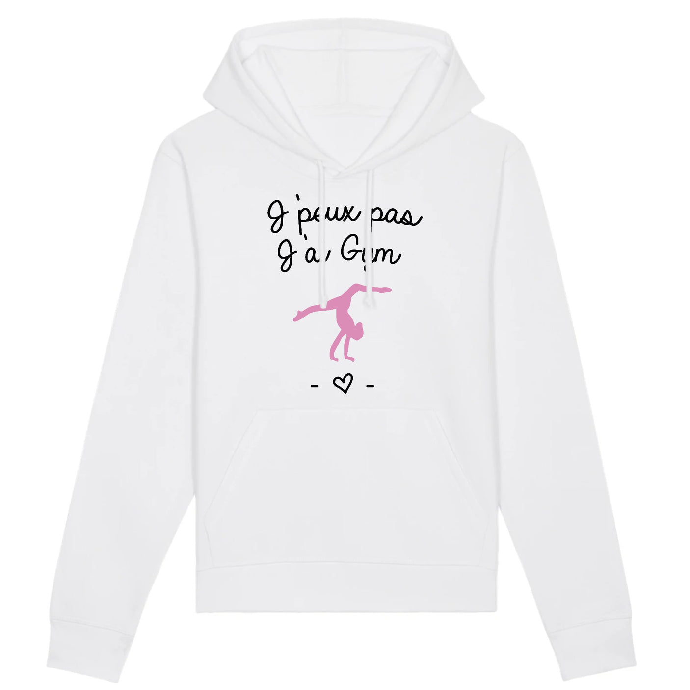 Sweat Capuche Adulte J'peux pas j'ai gym