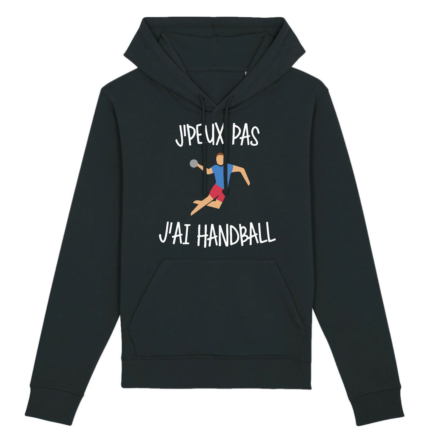 Sweat Capuche Adulte J'peux pas j'ai handball