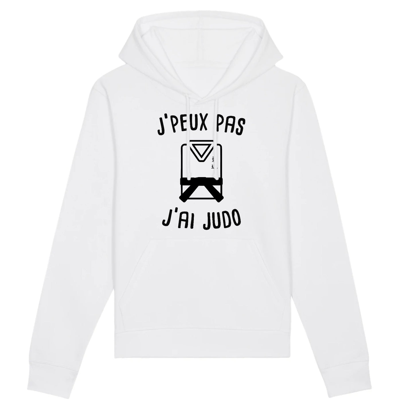 Sweat Capuche Adulte J'peux pas j'ai judo