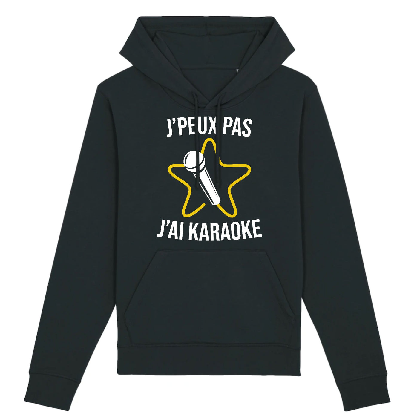Sweat Capuche Adulte J'peux pas j'ai karaoke
