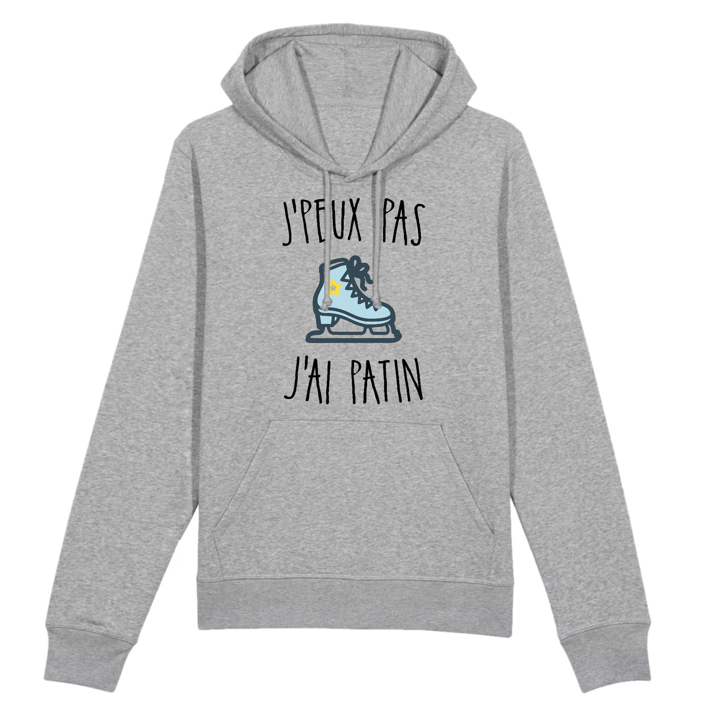Sweat Capuche Adulte J'peux pas j'ai patin