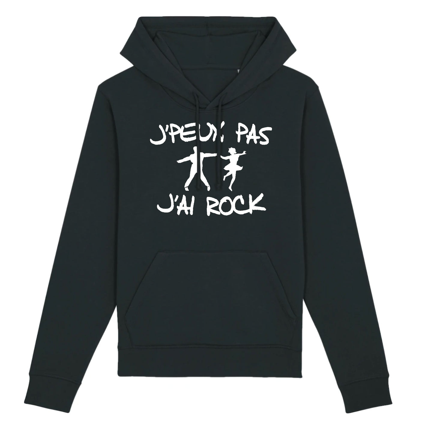 Sweat Capuche Adulte J'peux pas j'ai rock