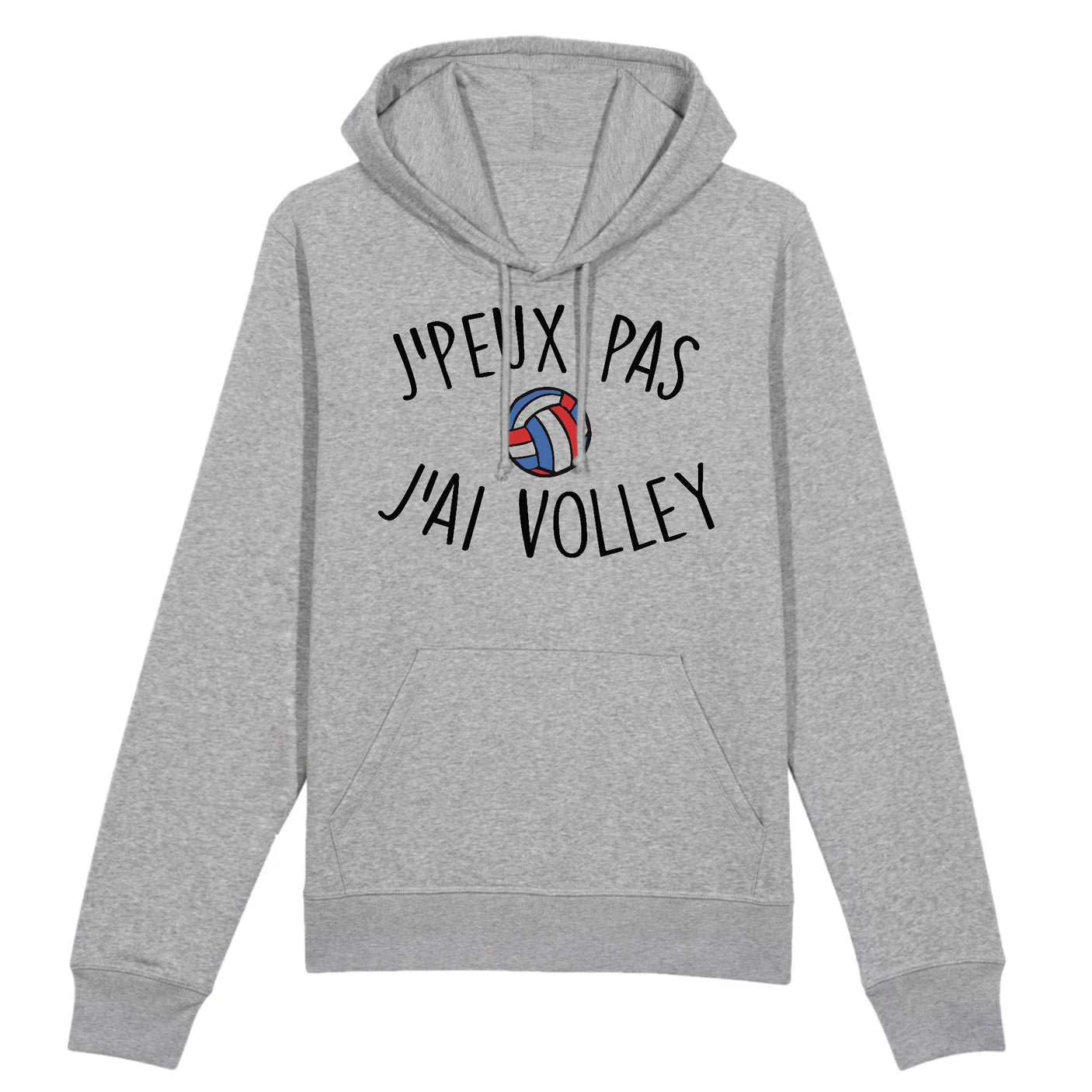 Sweat Capuche Adulte J'peux pas j'ai volley