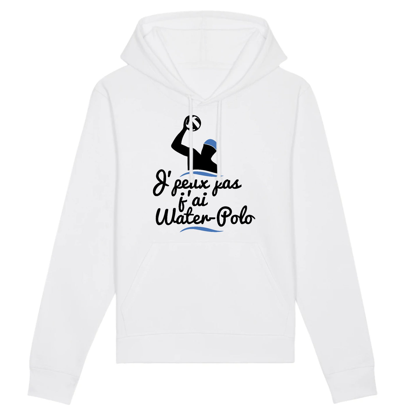 Sweat Capuche Adulte J'peux pas j'ai water-polo