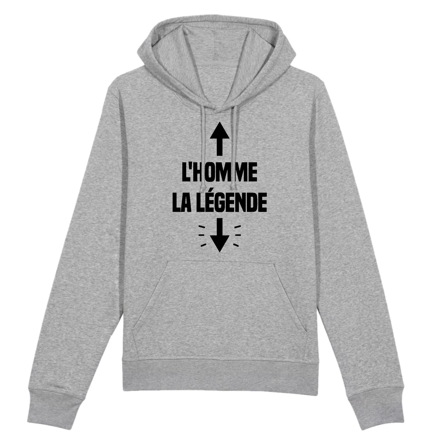 Sweat Capuche Adulte L'homme la légende