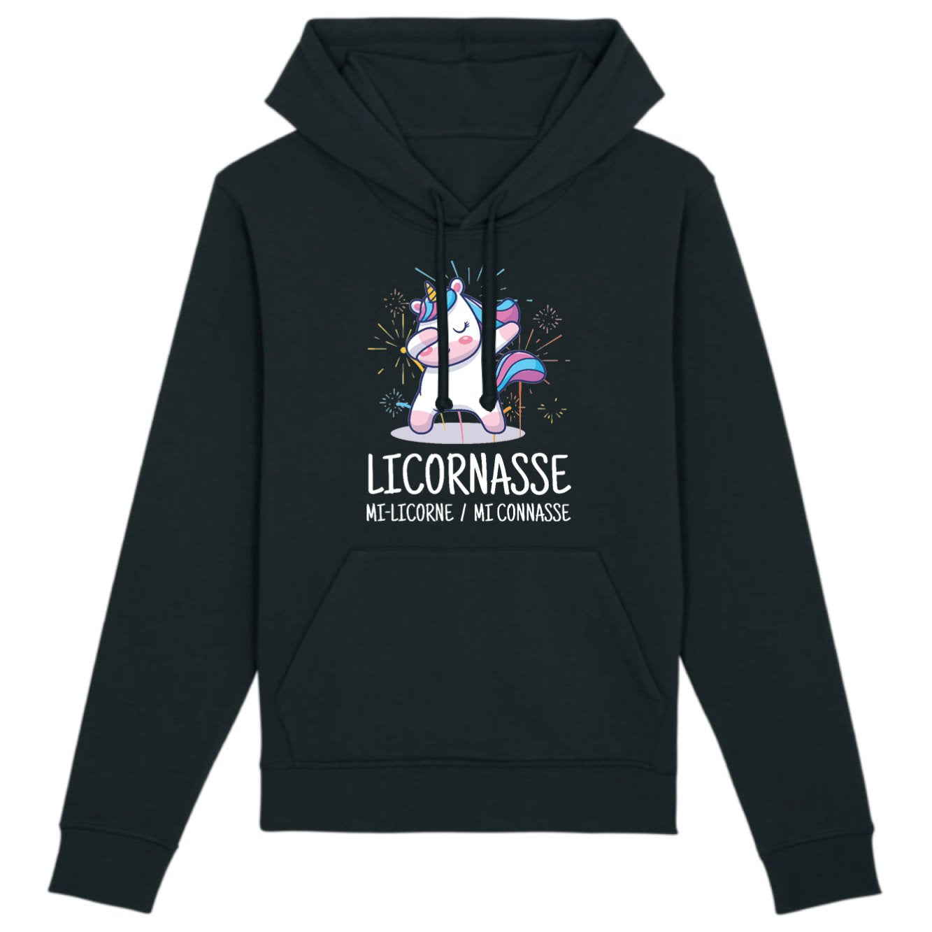 Sweat Capuche Adulte Licornasse