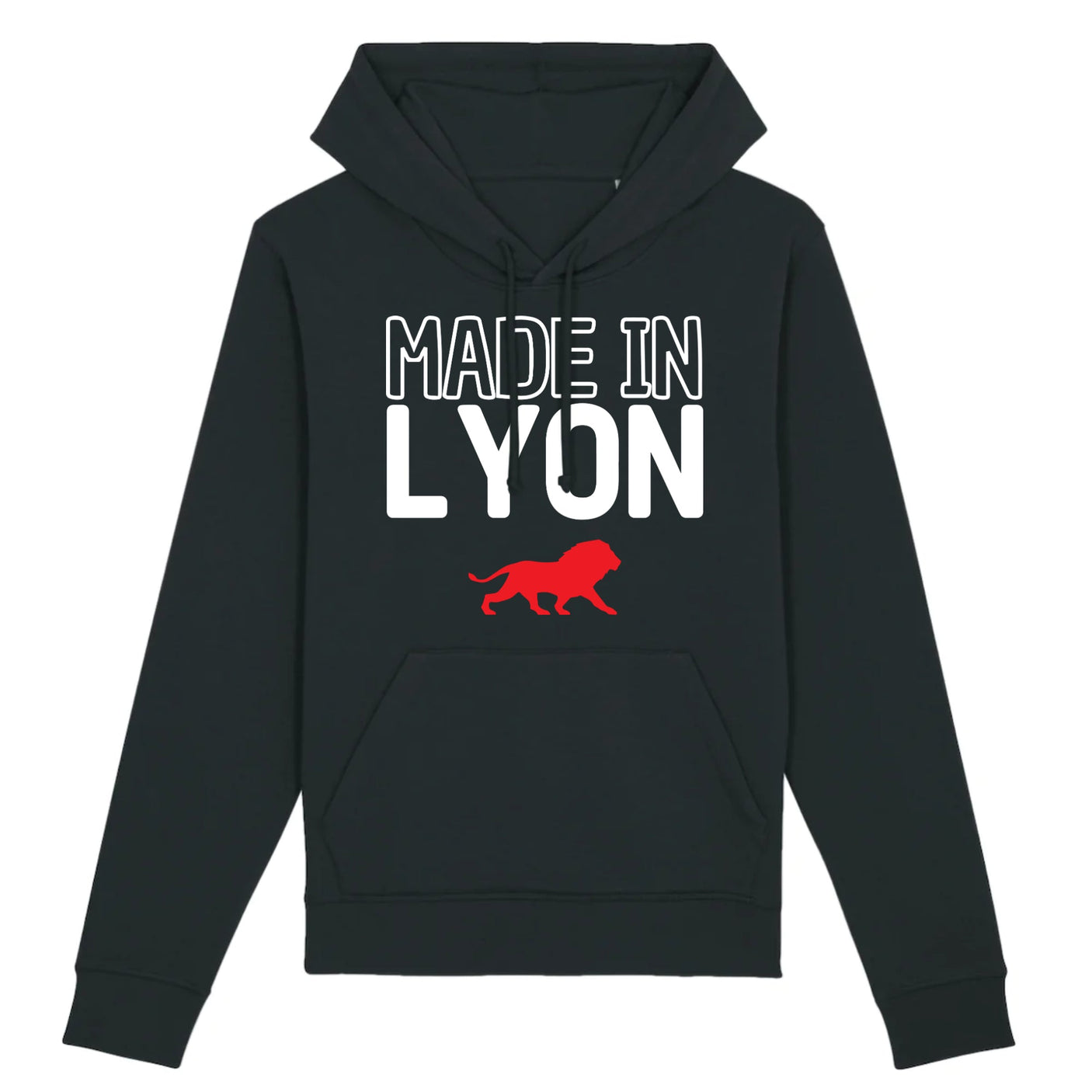 Sweat Capuche Adulte Made in Lyon