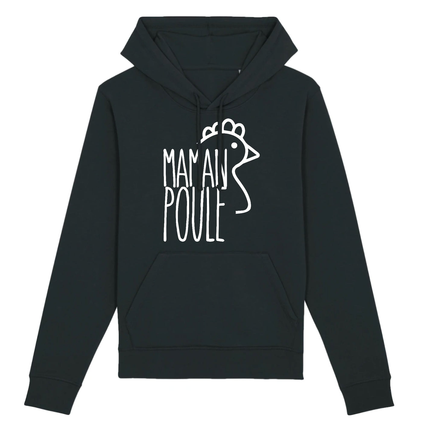 Sweat Capuche Adulte Maman poule