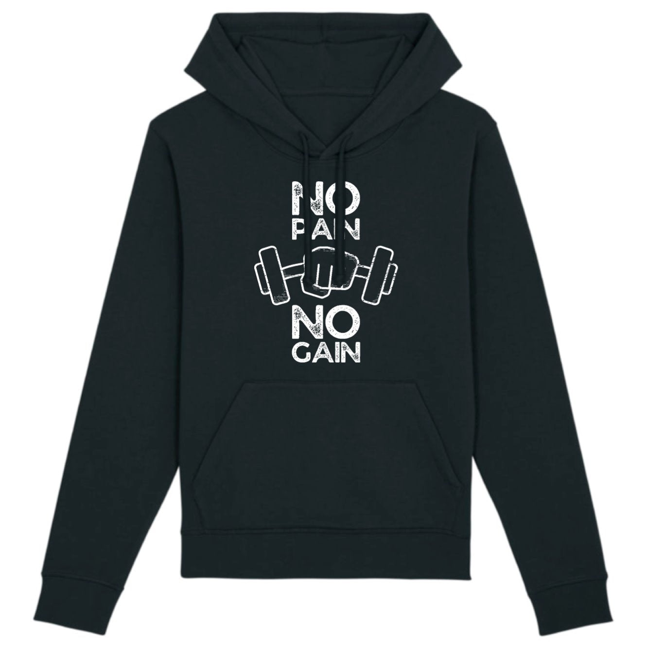Sweat Capuche Adulte No pain no gain