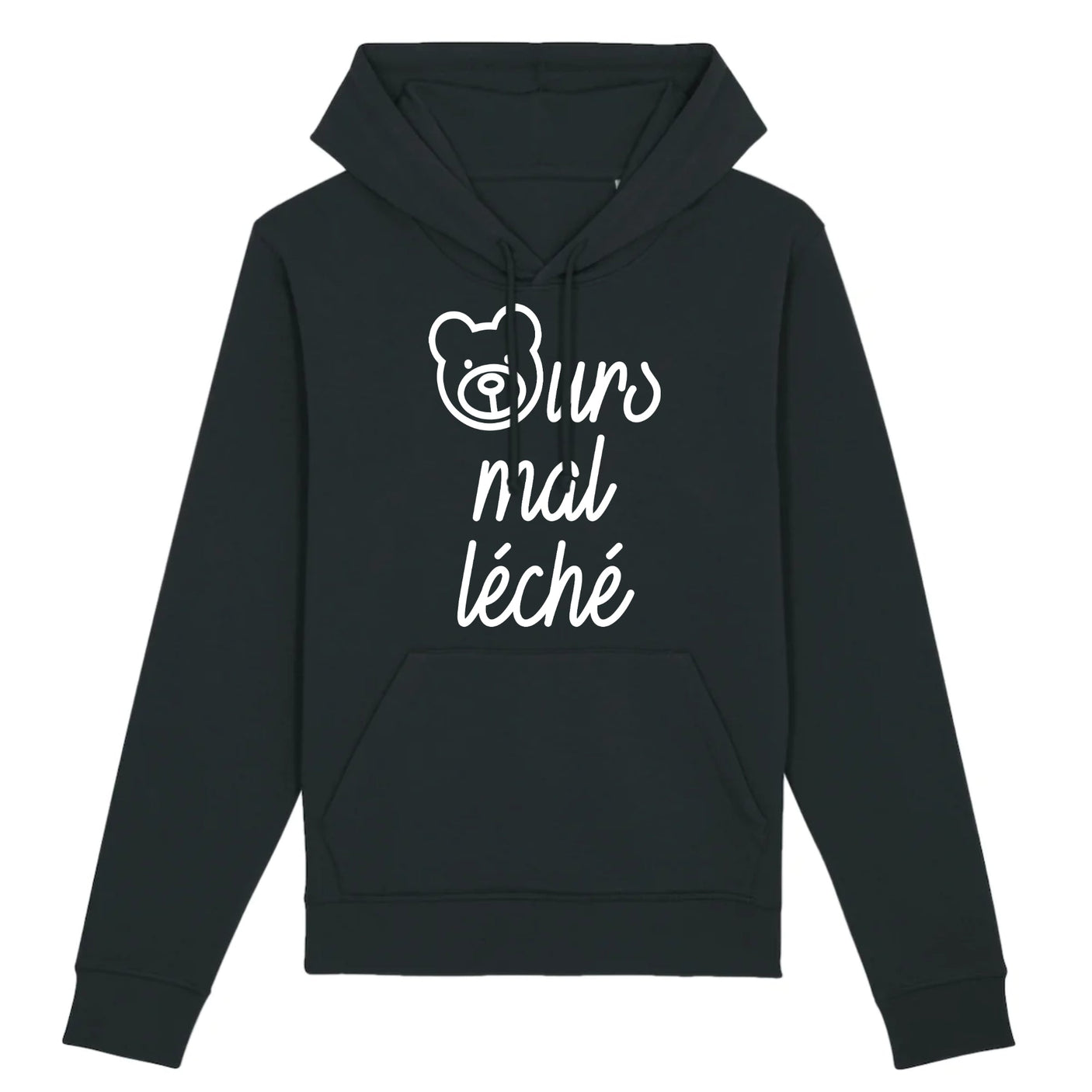 Sweat Capuche Adulte Ours mal léché