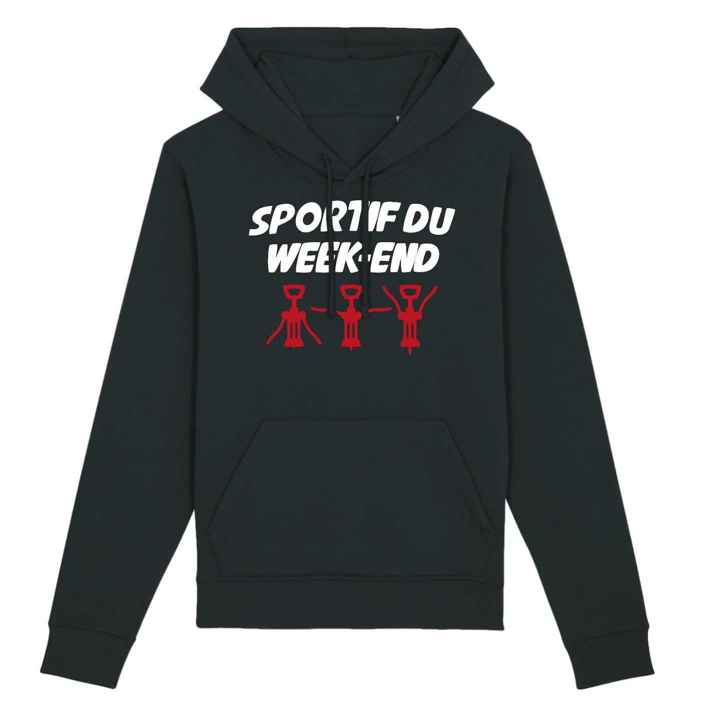 Sweat Capuche Adulte Sportif du week-end